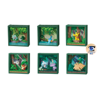 Authentic Pokemon re-ment figures Deep Woods Pokémon Frame